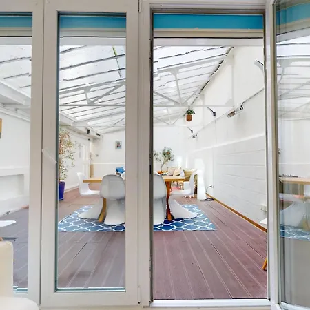 Modernes Avec Veranda *