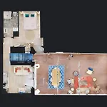 Modernes Avec Veranda Apartment
